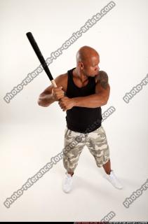 Ron Bat Fighting Pose